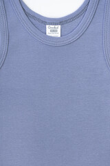 Майка  для мальчика  К 1070/пыльно-голубой джинс(геометрия)
