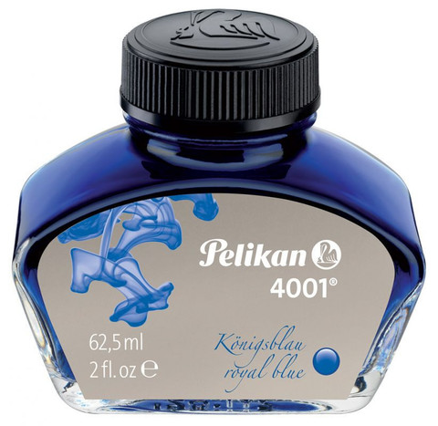 Флакон с чернилами Pelikan Ink 4001 76, Royal Blue, 62,5 ml (329136)