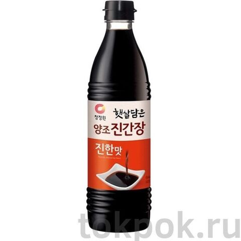 Соевый соус естественного брожения Daesang Naturally brewed soy sauce 