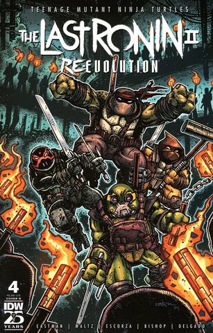 Teenage Mutant Ninja Turtles The Last Ronin II Re-Evolution #4 (Cover B)