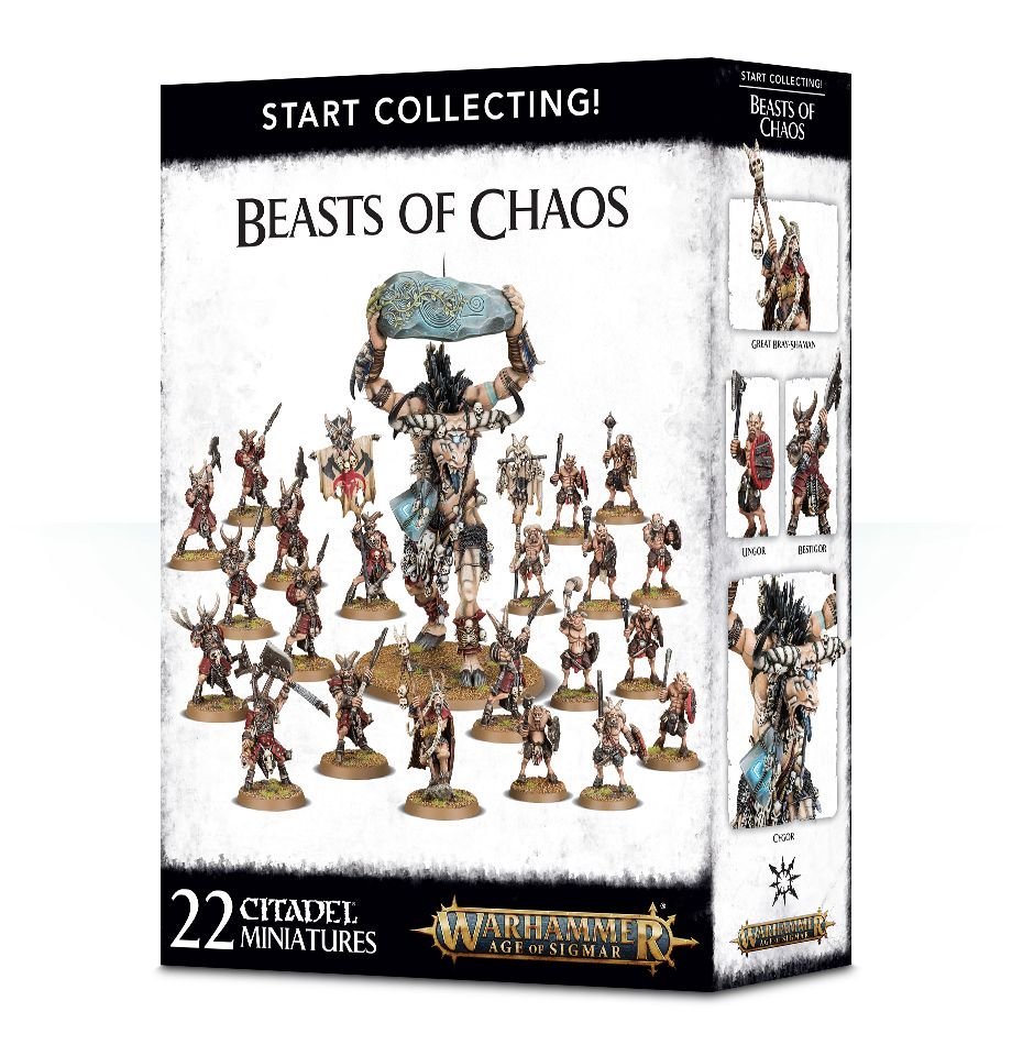 Start Collecting! Beasts of Chaos | Age of Sigmar | Купить в магазине  WarGame39.ru