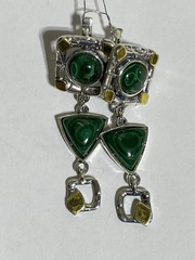 Алико (серьги из серебра)