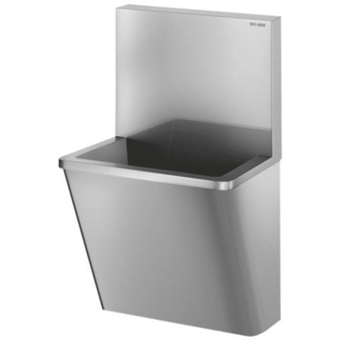 Delabie 185000 Хирургическая раковина HYGIENE с высоким щитком, Д.700, матовая нерж. сталь 304