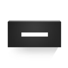 Decor Walther 0830460 Decor Walther Classic KB 82 Диспенсер для салфеток 12x25x7.5см, цвет: черный матовый фото