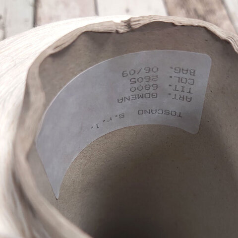 Хлопок со льном TOSCANO GOMENA 680 белый натуральный