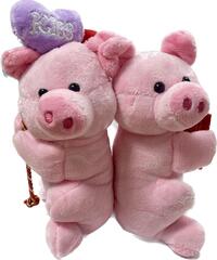 Мягкая Игрушка 2в1 Любящие Свинки по 15см