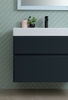 Aquanet 312875 Тумба с раковиной Aquanet Бруклин 60 цв. антрацит матовый (312875)