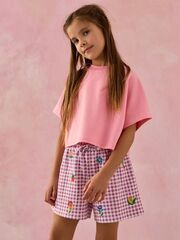 Футболка для девочки Next AH9-550, Розовый