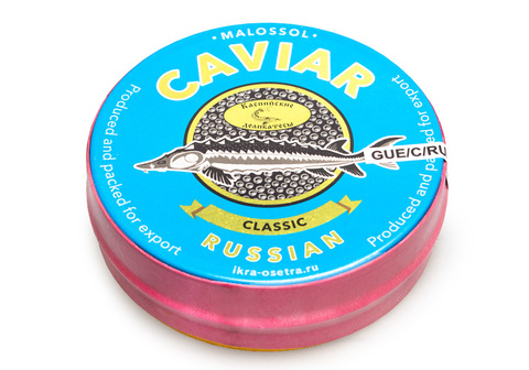 Икра черная осетровая классик Caspica, 250г