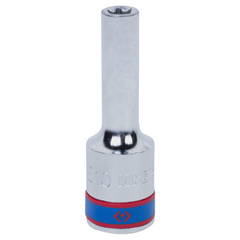KING TONY (427510M) Головка торцевая глубокая TORX Е-стандарт 1/2", E10