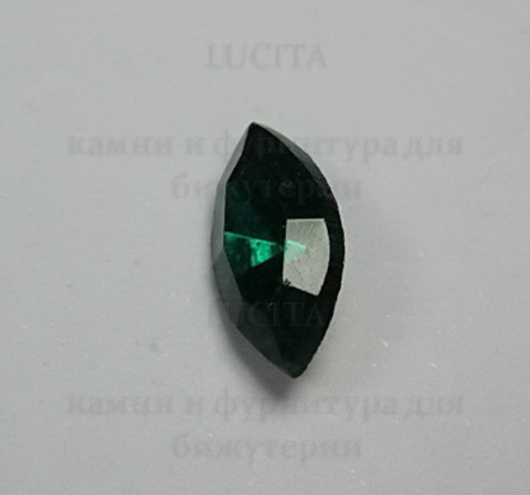 Ювелирные стразы Preciosa Emerald (10х5 мм) ()