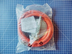 Редуктор газового балона QUATTRO ELEMENTI QE-10G/15G/30G (0,7 bar) с шлангом (911-536-016)