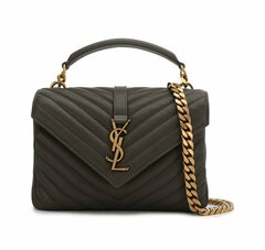 Сумка Saint Laurent College Monogram Medium серый