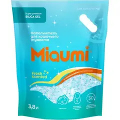 Miaumi Fresh Scented силикагелевый наполнитель для кошачьего туалета с ароматом свежести 3,8 л