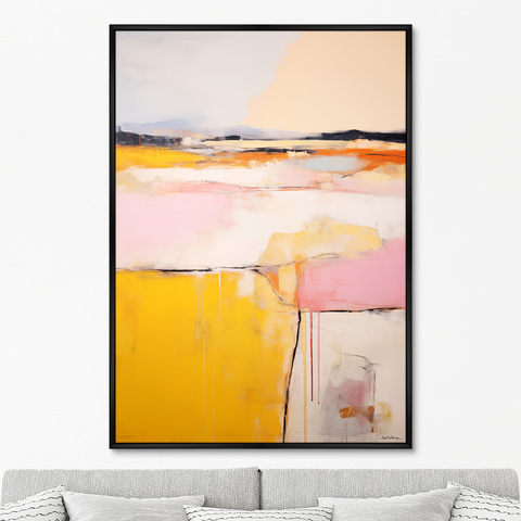 ArtNoMore - Репродукция картины на холсте Landscape Collection, Valley of Pyrimids, No 1, 2024г.