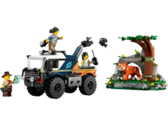 Конструктор LEGO City 60426 Исследователь джунглей на внедорожном грузовике