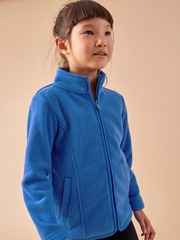 Куртка флисовая на молнии для девочки Next A11-493, Синий
