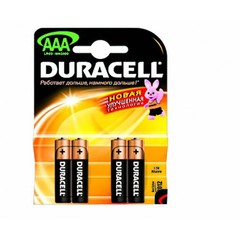 Батарейки Duracell LRO3/MN2400- AAA(4шт.)