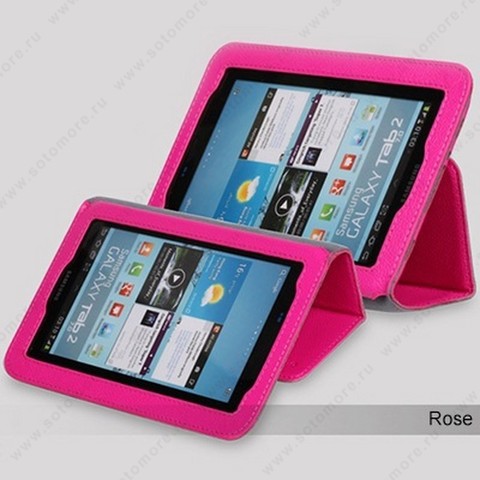 Чехол-книжка Yoobao для Samsung Galaxy Tab 2 7.0 P3100 - Yoobao Executive Leather Case Rose
