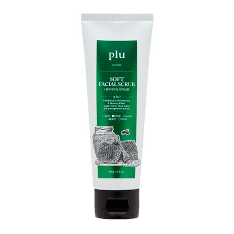 PLU Soft Facial Scrub Honey & Sugar - Скраб для лица увлажняющий с медом