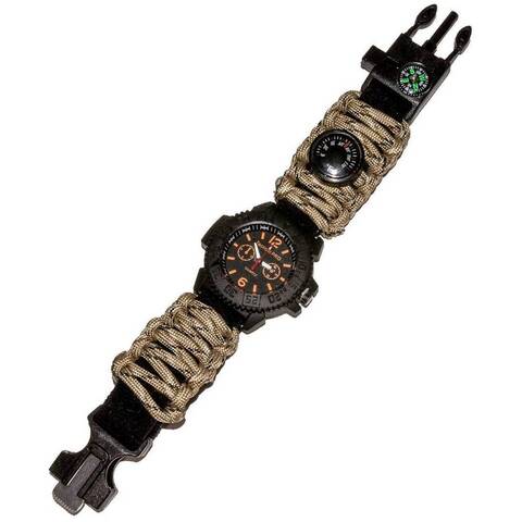 Часы Watch Adjustable with paracord (digital desert)