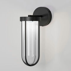 Уличный настенный светодиодный светильник Elektrostandard Ritz 35183/D черный