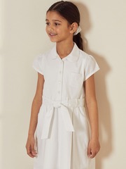 Платье и резинка для волос в комплекте для девочки Next C57-760, Белый