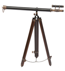 Телескоп напольный на треноге Secret De Maison ( mod. 46312 ) — античная медь/коричневый