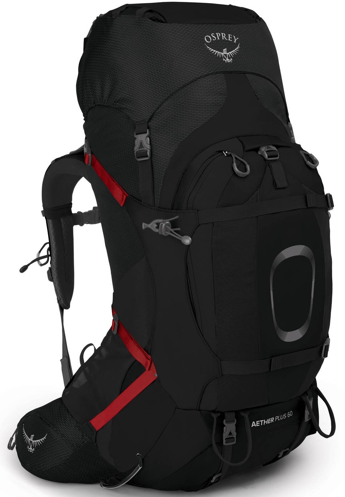 Aether AG Рюкзак туристический Osprey Aether Plus 60 Black Aether_Plus60_S21_Side_Black_web.jpg