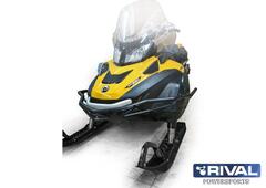 Бампер передний для снегоходов (с ложементом ружья) Lynx (YETI)/Ski-Doo (Skandic,Tundra) Rival 444.7224.1