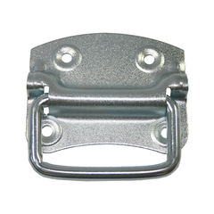 70-0-856 Ручка дверная откидная оцинкованная,  100х80 мм (Россия)