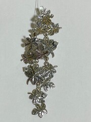 Глера (серьги из серебра)