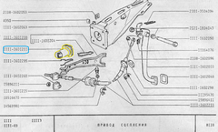 ПЫЛЬНИК ВИЛКИ СЦЕПЛЕНИЯ ОКА