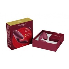 Бесконтактный клиторальный стимулятор Womanizer Duo 2 бордовый