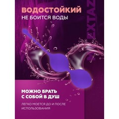 Вагинальные шарики Alive U-Tone фиолетовые