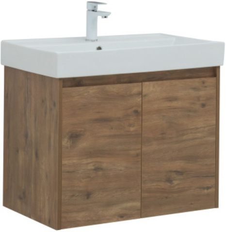 Aquanet 298852 Тумба Nova Lite 75 2 дв. цв. дуб рустикальный (298852)