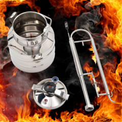 Дистиллятор с пленочной колонной - Скороварка 15 л