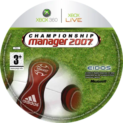 Championship Manager 2007 [Xbox 360]