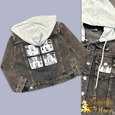 Куртка джинсовая м (2-8) 250414-E792
