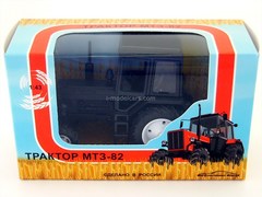 Tractor MTZ-82 Belarus (plastic) Agat Mossar Tantal 1:43