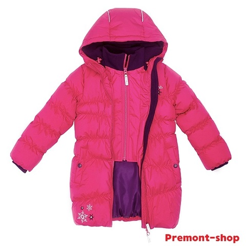 Пальто Premont зимнее Клубничный пудинг WP91351