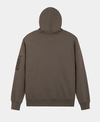 Толстовка Alpha Industries Utility Pocket Hoodie Espresso (Темно-коричневый)