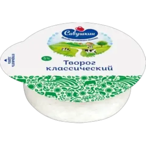 Творог Мини кл. 180г 5% 