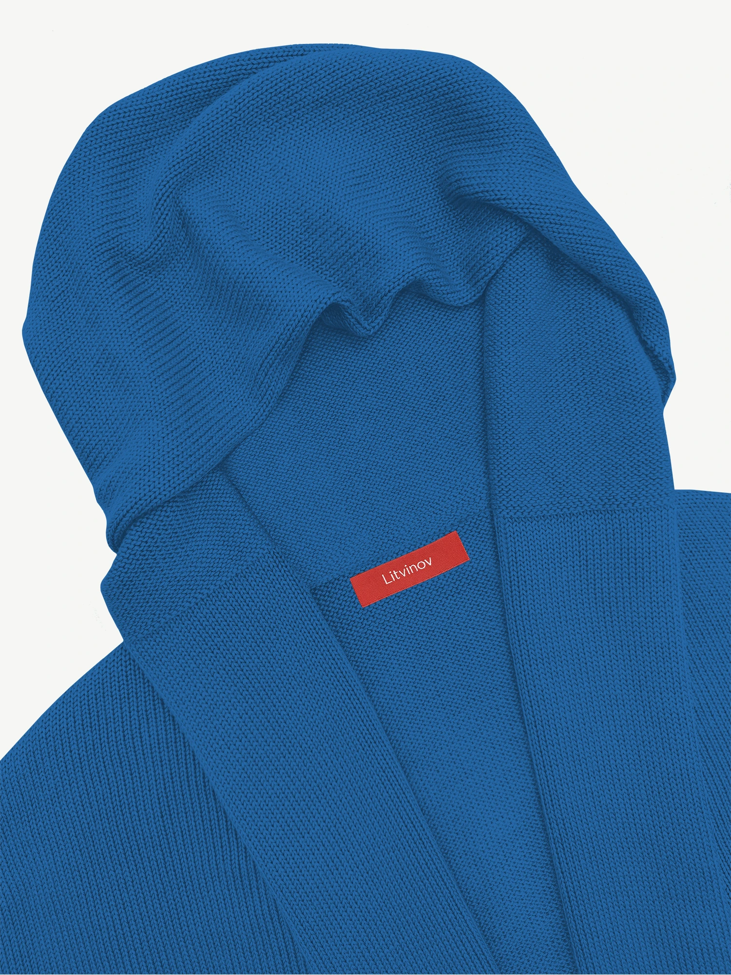 Кардиган с капюшоном из экохлопка