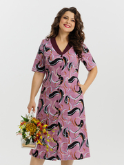 4534 Халат на пуговицах