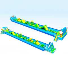 Надувной аквапарк «АкваБум» 60×10×6 м
