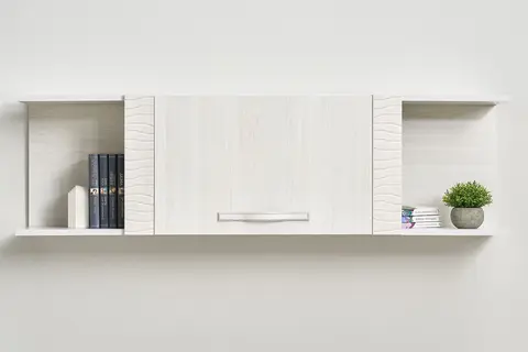 Полка Монако АН- 07 ясень белый