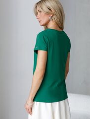 Футболка из премиального хлопка с эластаном  D49.980 (126174)