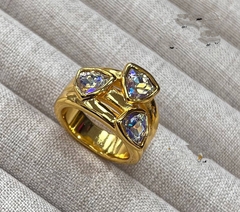 63158- Кольцо дорожка UNOde50 с фианитами