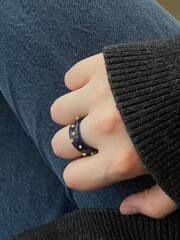 Кольцо Точки, стекло